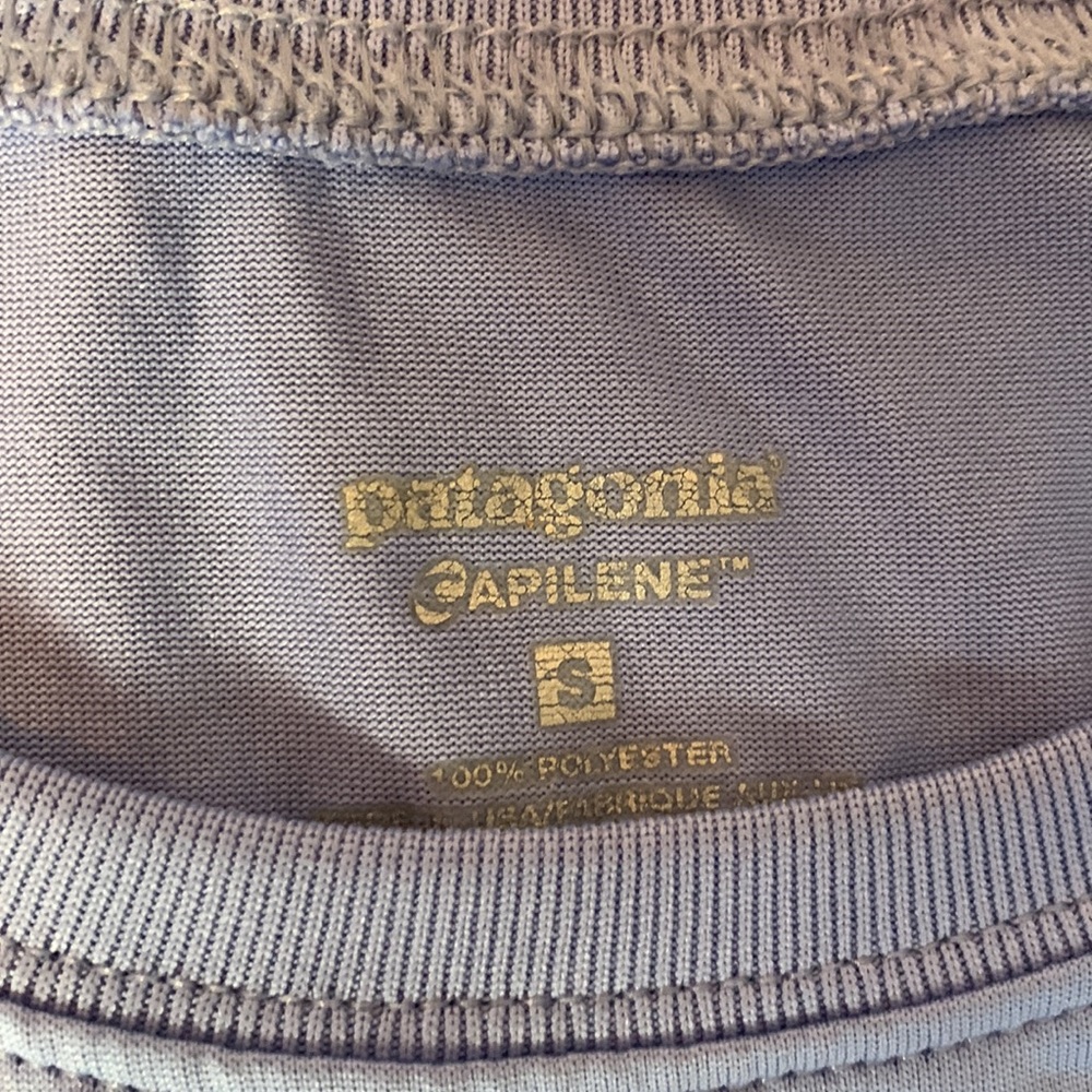 Patagonia Capilene Top - light periwinkle - Picture 4 of 6